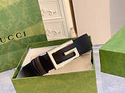 Gucci Reversible Belt With Square G Buckle 3.5 cm - 5