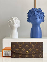 Louis Vuitton Emilie Wallet Size 19 x 10 cm - 5