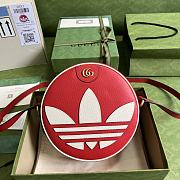 Gucci Circle Red Bag Size 22 x 22 x 7 cm - 1