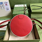 Gucci Circle Red Bag Size 22 x 22 x 7 cm - 2