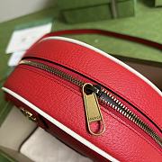 Gucci Circle Red Bag Size 22 x 22 x 7 cm - 5