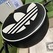 Gucci Circle Black Bag Size 22 x 22 x 7 cm - 3