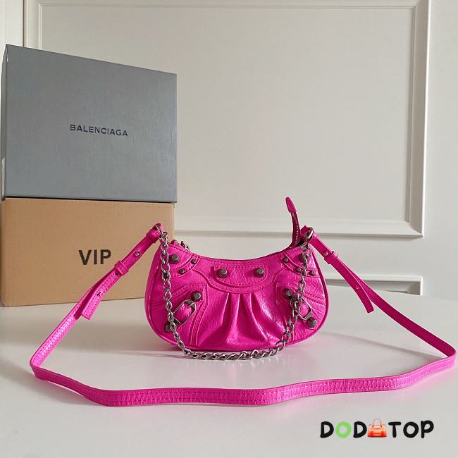 Balenciaga Shoulder Bag Pink Size 20 x 11 x 4 cm - 1