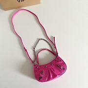 Balenciaga Shoulder Bag Pink Size 20 x 11 x 4 cm - 5