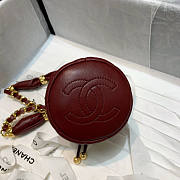 Chanel Cl Clutch With Chain Red Size 12 x 11 x 7 cm - 6