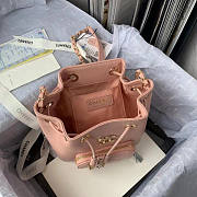 Chanel CL Drawstring Bag Pink Size 21 x 19 x 8 cm - 3