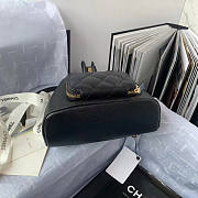Chanel CL Drawstring Bag Black Size 21 x 19 x 8 cm - 3