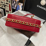 Chanel CL Hippie Red Bag Size 24 x 25 x 8.5 cm - 3