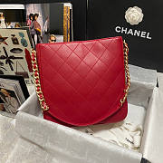 Chanel CL Hippie Red Bag Size 24 x 25 x 8.5 cm - 6