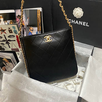 Chanel CL Hippie Black Bag Size 24 x 25 x 8.5 cm