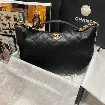Chanel CL Hippie Black Bag Size 40 x 8 x 8 cm