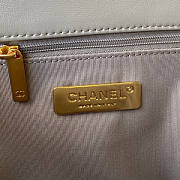 Chanel 16 Flap Bag Grey Size 20 x 30 x 10 cm - 5