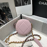 Chanel CL 19 Clutch With Chain Pink Size 12 x 12 x 4.5 cm - 6