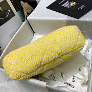 Chanel 19 Yellow Flap Bag Size 16 x 26 x 9 cm - 3