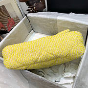 Chanel 19 Yellow Flap Bag Size 20 x 30 x 10 cm - 2