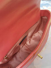 Chanel CL 19 Flap Pink Bag Size 16 x 26 x 9 cm - 2