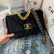 Chanel Flap Black Bag Size 26 x 9 x 16 cm - 2