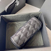 YSL Sade Mini Tube Black Bag Size 20 x 10 x 10 cm - 2