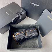 YSL Sade Mini Tube Black Bag Size 20 x 10 x 10 cm - 4