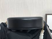 Celine Black Velvet Chain Bag Size 16 x 12.5 x 4 cm - 2