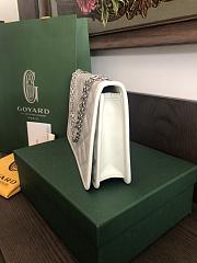 Goyard White Chain Bag Size 24 x 5 x 15 cm - 4