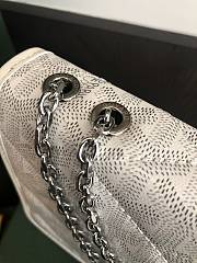 Goyard White Chain Bag Size 24 x 5 x 15 cm - 3
