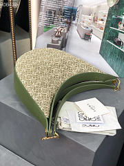 Loewe Half Moon Hobo Green Bag 18 Size 34 x 9 x 27 cm - 2