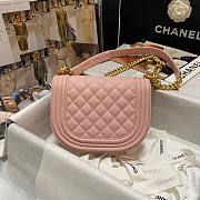 Chanel CL Small Boy Chanel Messenger Bag Pink Size 12.5 x 18 x 6 cm - 5