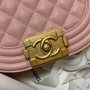 Chanel CL Small Boy Chanel Messenger Bag Pink Size 12.5 x 18 x 6 cm - 4