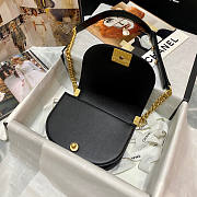 Chanel CL Small Boy Chanel Messenger Bag Black Size 12.5 x 18 x 6 cm - 3