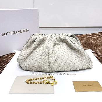Bottega Veneta Pouch White Bag Size 37 x 11 x 20 cm