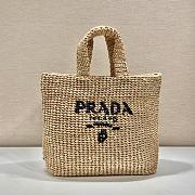 Prada Raffia Tote Bag Size 40 x 34 x 16 cm - 1