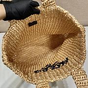 Prada Raffia Tote Bag Size 40 x 34 x 16 cm - 3