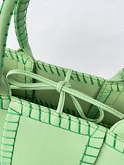 Bottega Veneta Arco Small Tote Green Size 20 x 30 x 11.5 cm - 2