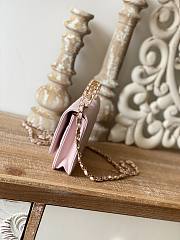 Chanel Handle Pink Bag Size 19 cm - 6