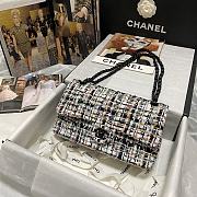 Chanel CF Woolen Chain Bag Size 25 cm - 1