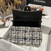 Chanel CF Woolen Chain Bag Size 25 cm - 6