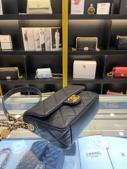Chanel Flap Bag Black Size 21 x 14 x 6.5 cm - 2