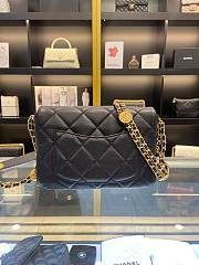 Chanel Flap Bag Black Size 21 x 14 x 6.5 cm - 3
