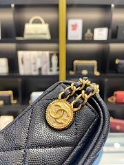 Chanel Flap Bag Black Size 21 x 14 x 6.5 cm - 5