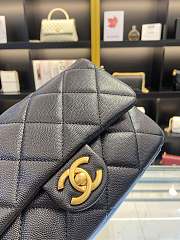 Chanel Flap Bag Black Size 21 x 14 x 6.5 cm - 4