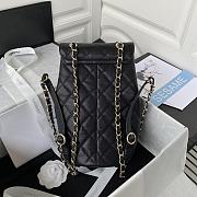 Chanel Black Backpack Size 25.5 x 16.5 x 15.5 cm - 3