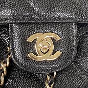 Chanel Black Backpack Size 25.5 x 16.5 x 15.5 cm - 6