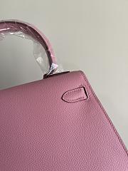 Hermes Kelly Epsom Pink Size 20 cm - 3