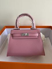 Hermes Kelly Epsom Pink Size 20 cm - 2