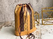 Louis Vuitton LV M45968 Yellow Flower Backpack Size 20 x 26.5 x 12 cm - 2