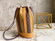 Louis Vuitton LV M45968 Yellow Flower Backpack Size 20 x 26.5 x 12 cm - 4
