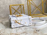 Louis Vuitton LV Petite Malle Box Handbag M44199 Size 20 x 12.5 x 6 cm - 3