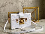 Louis Vuitton LV Petite Malle Box Handbag M44199 Size 20 x 12.5 x 6 cm - 5