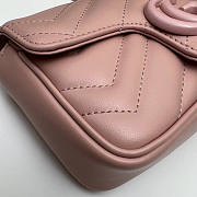 Gucci GG Marmont Belt Bag Pink Size 16.5 x 10 x 5 cm - 5